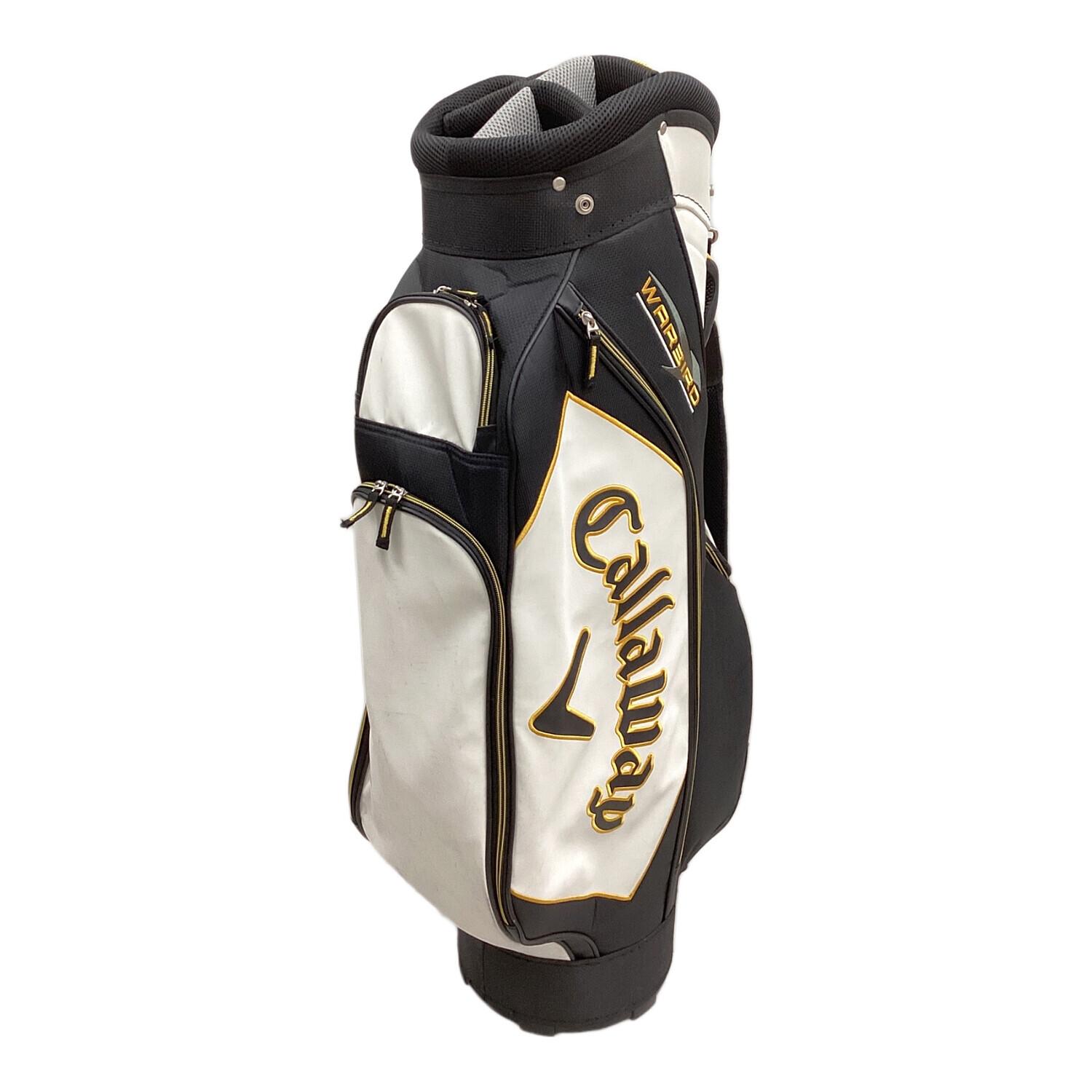 Callaway (キャロウェイ) キャディバッグ ブラック×ホワイト warbird
