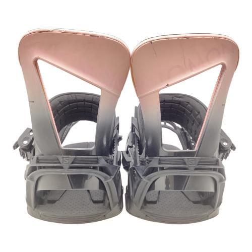 SALOMON (サロモン) ビンディング 19/20 SIZE S ブラック×ピンク