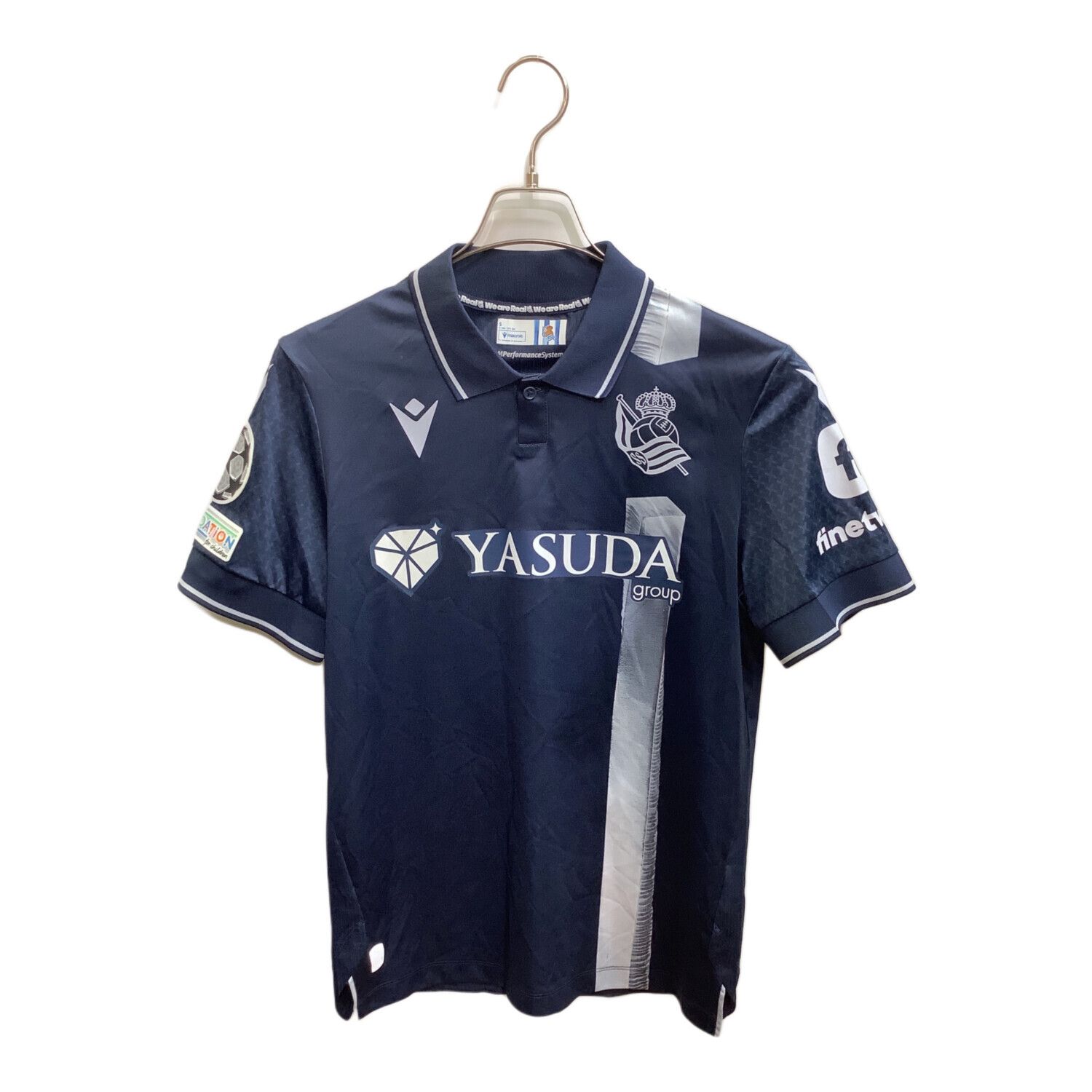 レアル・ソシエダ サッカーユニフォーム メンズ SIZE S ネイビー