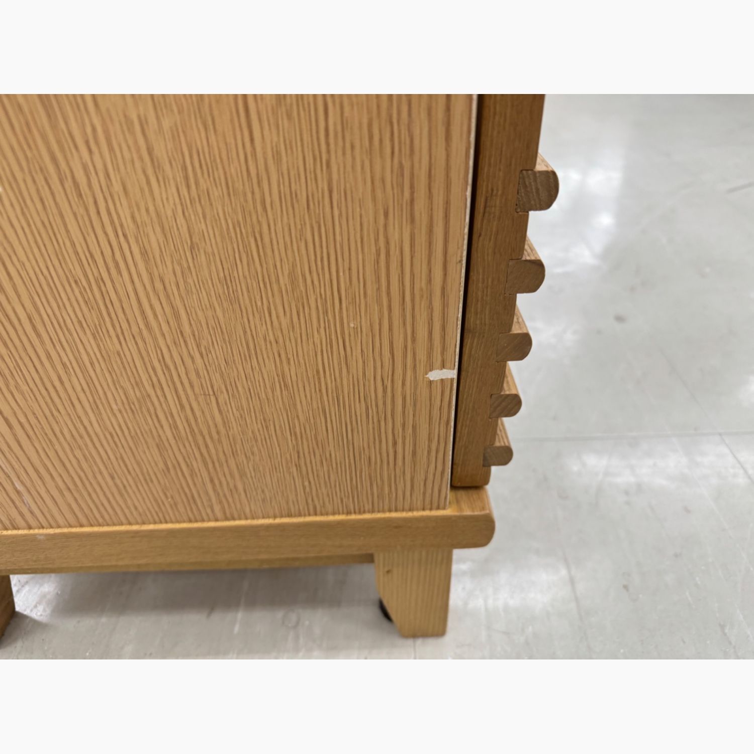 ニトリ キャビネット ナチュラル スライド扉 ニクス 幅120