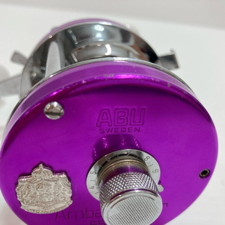 Abu Garcia アブガルシア 釣り用品 リール ｱﾝﾊﾞｻﾀﾞｰ5500C ﾊﾟｰﾌﾟﾙ