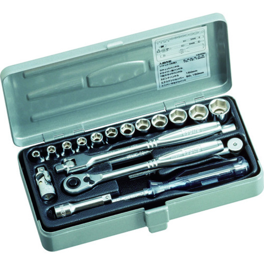TONE ソケットレンチセット 差込角19．0mm 26点セット 230M