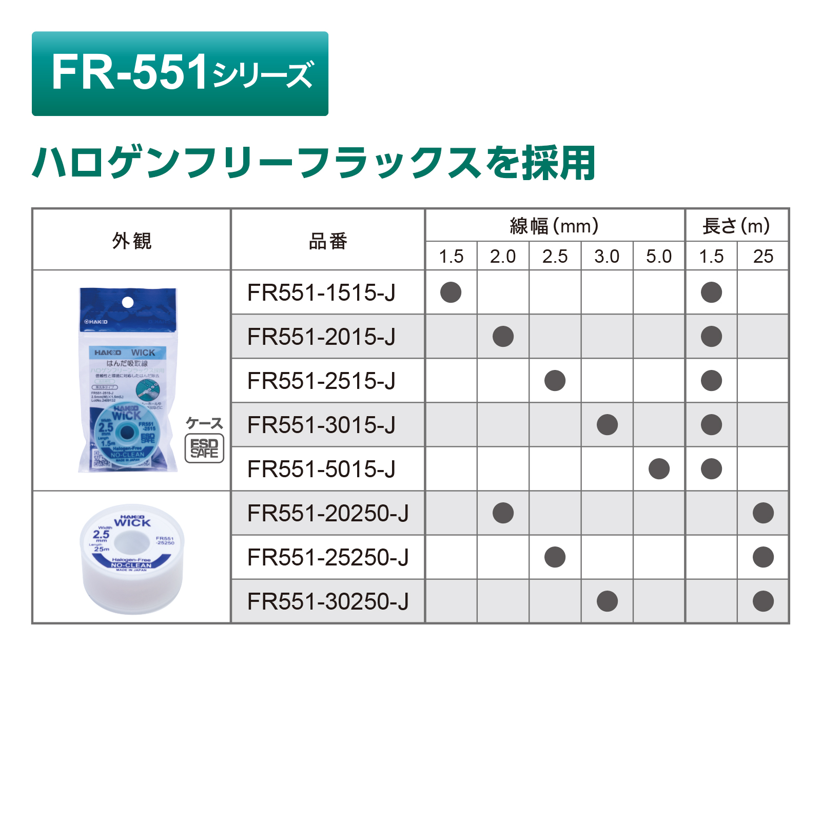 HAKKO e-shop / FR551-1515-J