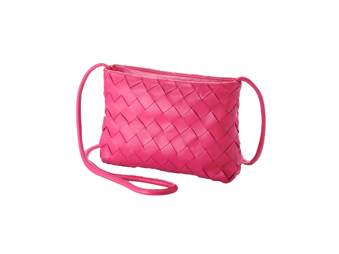 本革メッシュポシェット(06_ブラック): ｜ カタログ通販のハルメク