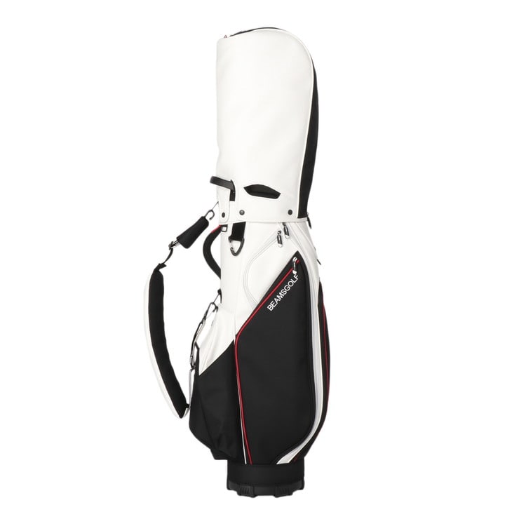 BEAMS GOLF] JALオリジナル バイカラー エイトハーフ キャディバッグ
