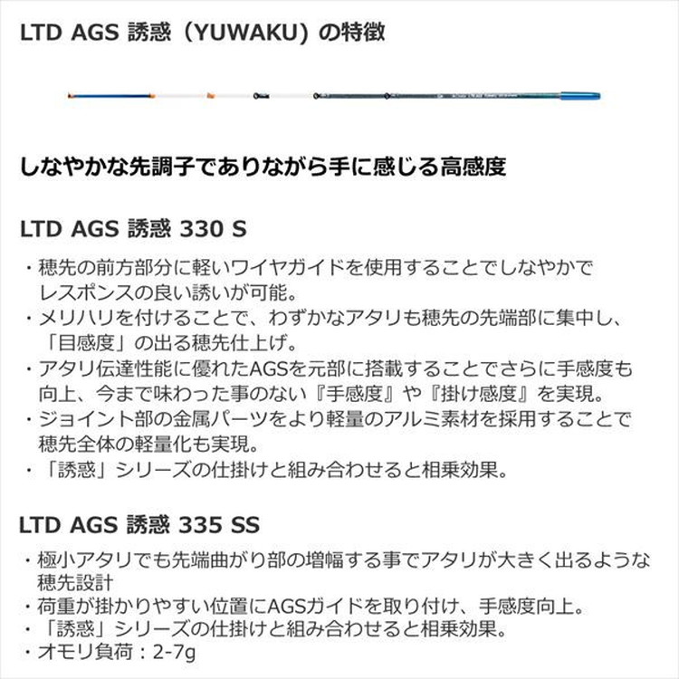 ダイワ ワカサギ竿 クリスティア ワカサギ LTD AGS 速攻 290 SSS: 釣具