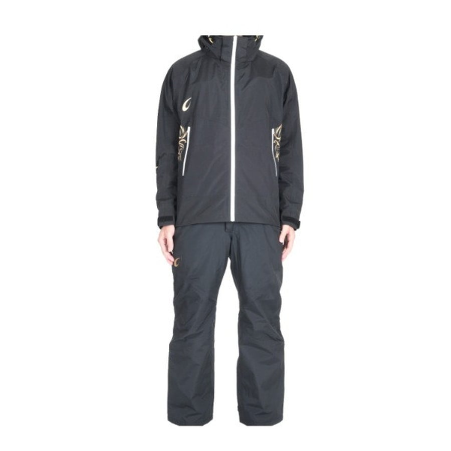 フリーノット レインウェア 鬼掛 レインスーツ ゴールド LL: 釣具の