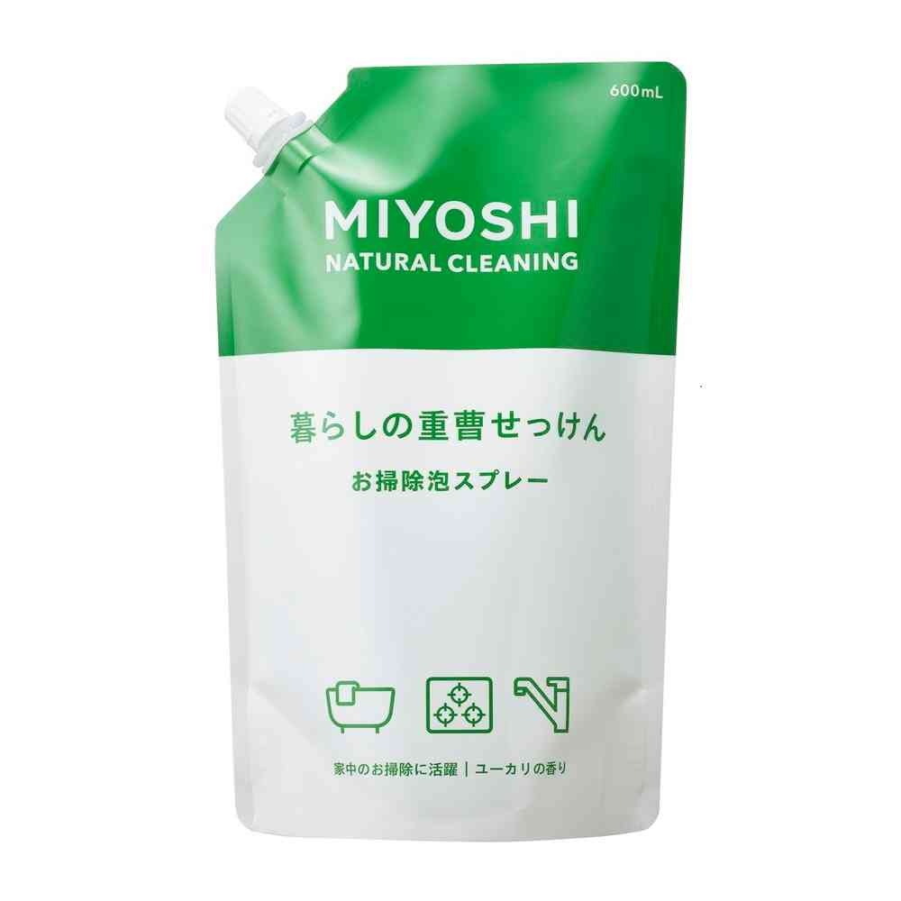 ミヨシ 暮らしの重曹せっけん泡スプレー 600ml: サンドラッグ｜JAL