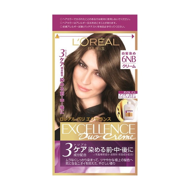 医薬部外品】ロレアルパリ エクセランス ヘアカラーNクリームタイプ