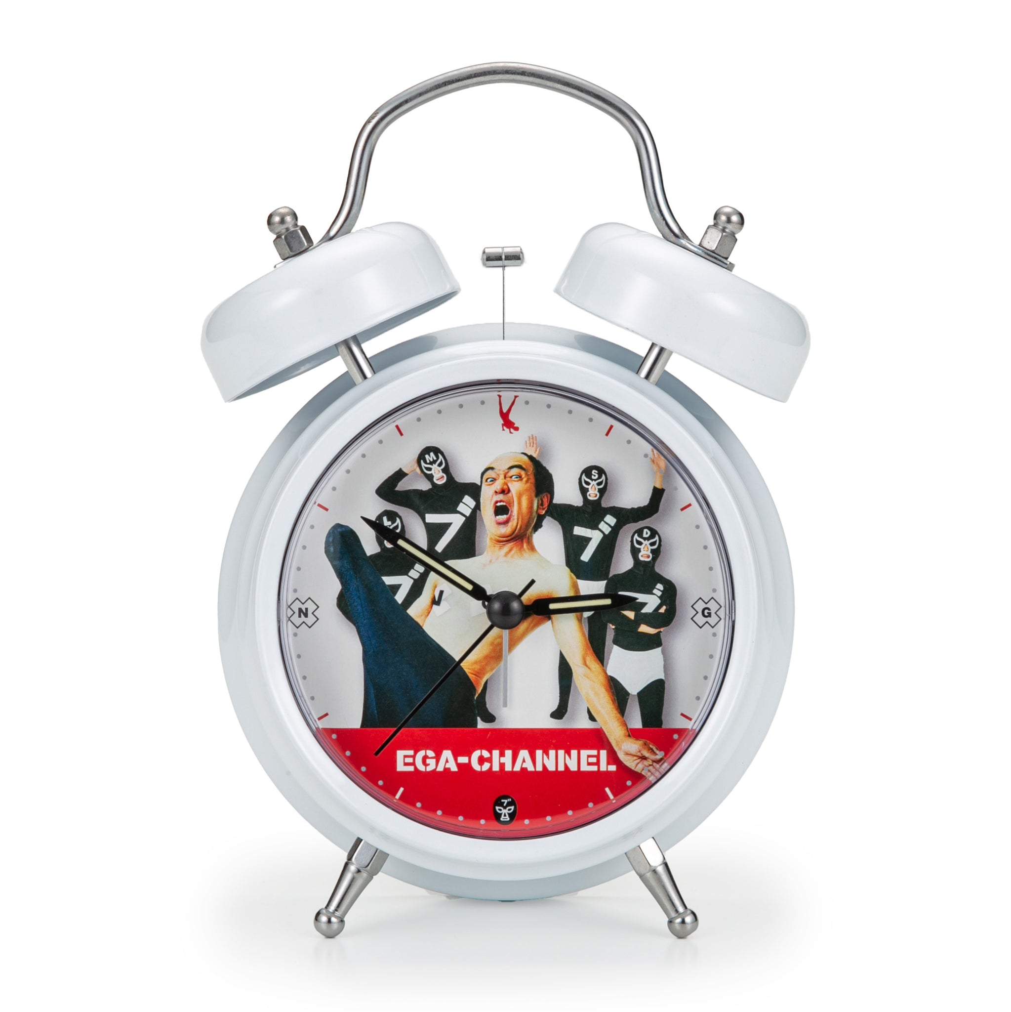 エガちゃんねる目覚まし時計 白 – エガちゃんねるSHOP