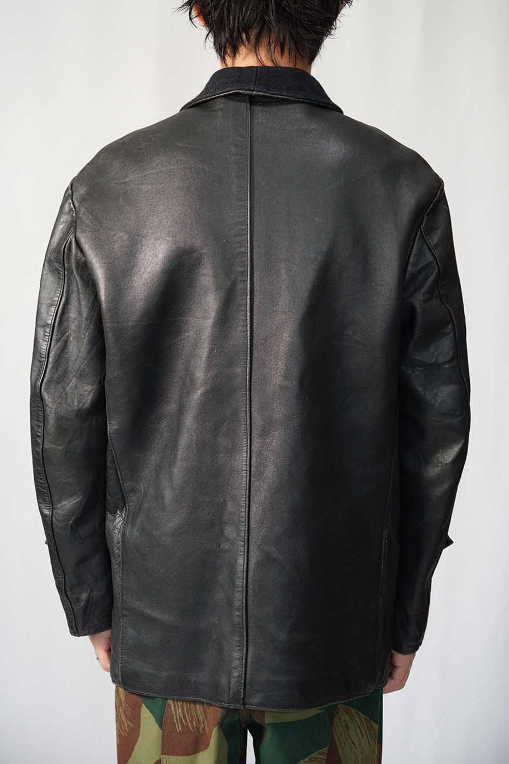 70−80s French Vintage Corbusier Leather Jacket 