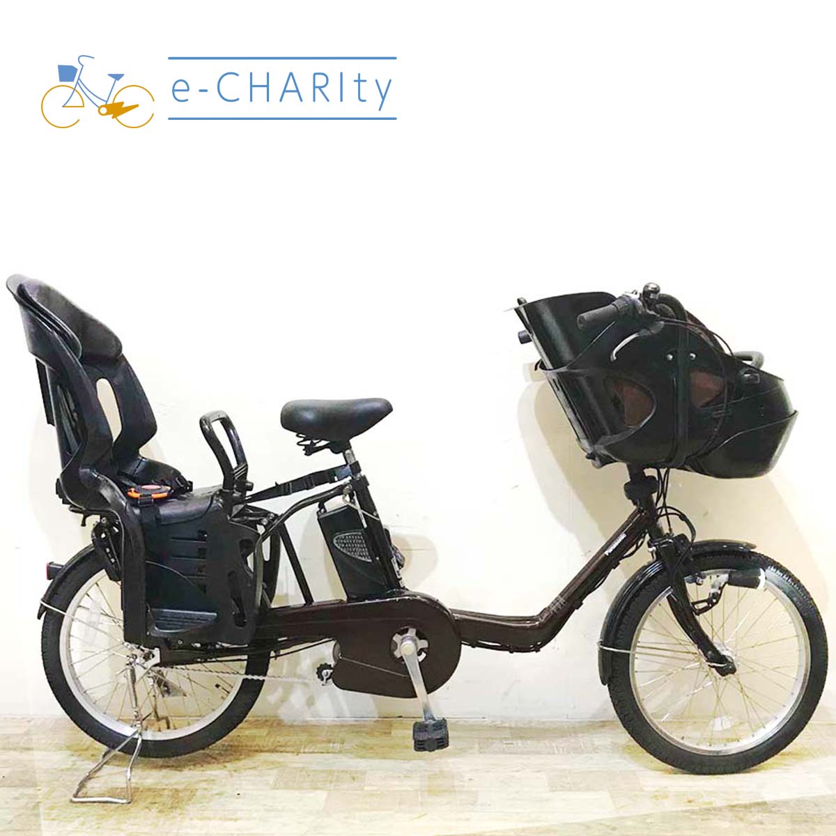 中古パナソニック ギュット・ミニ 電動自転車が格安！子供乗せモデル