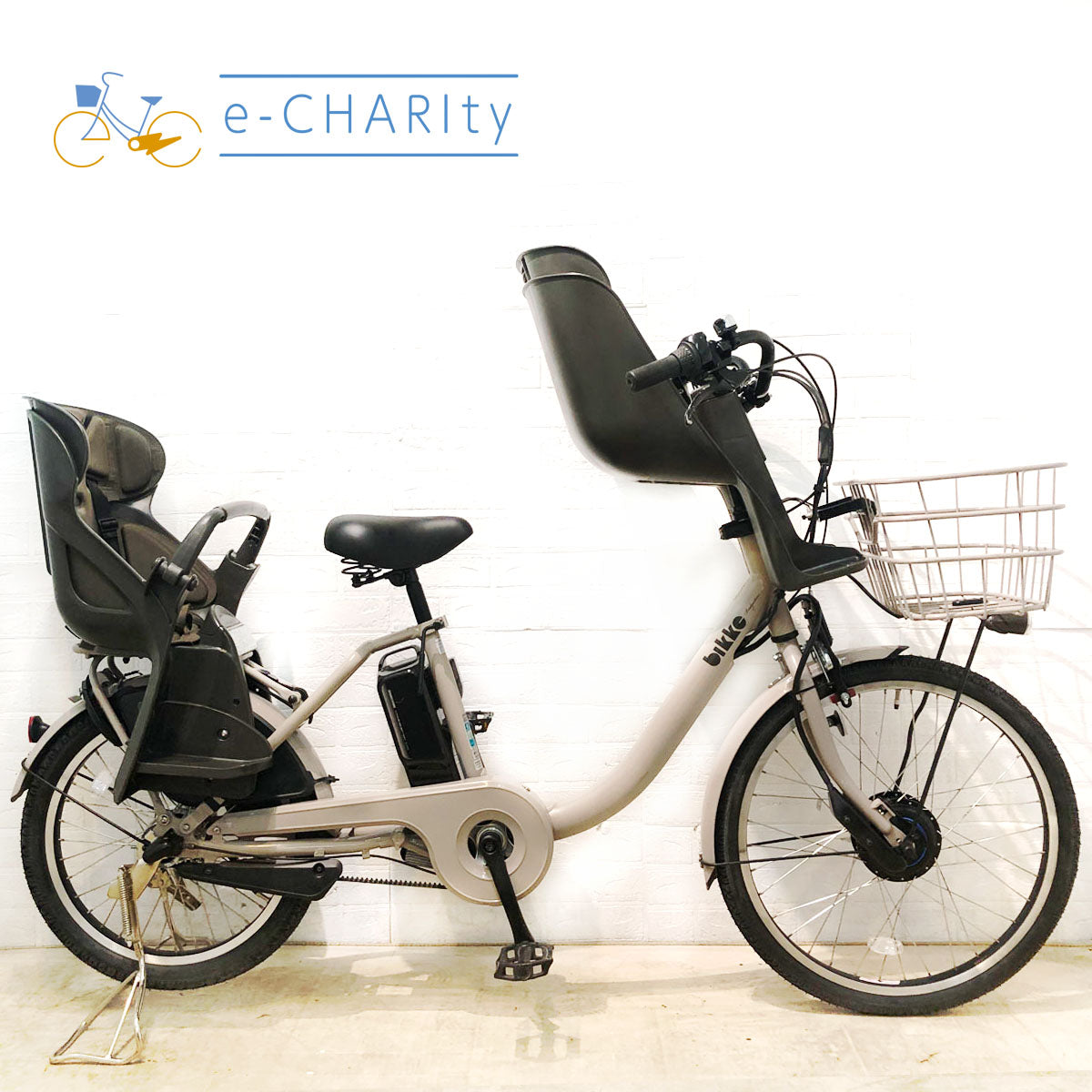 中古ブリヂストン ビッケ／bikkeシリーズ 電動自転車が格安！子供乗せ