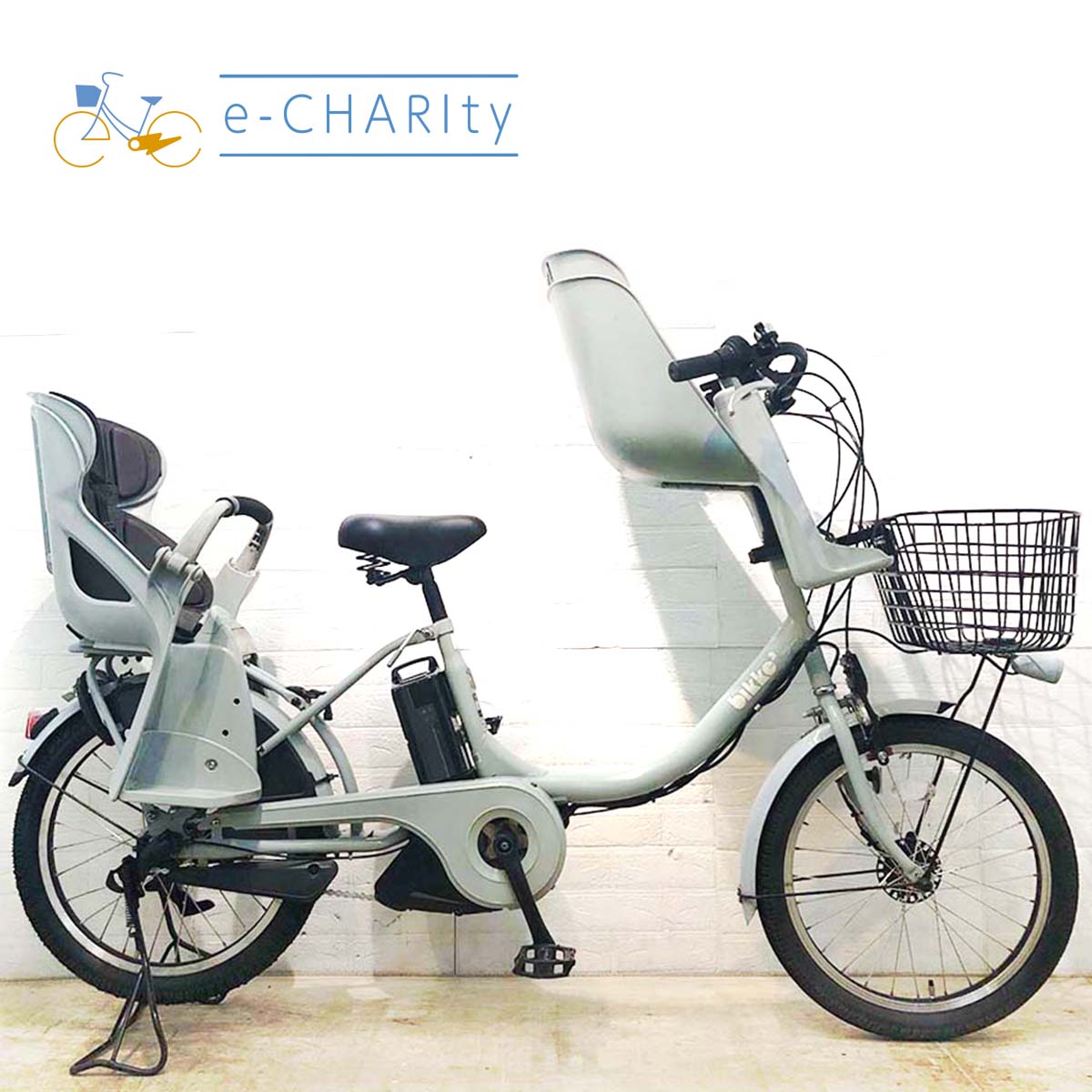 中古ブリヂストン ビッケ／bikkeシリーズ 電動自転車が格安！子供乗せ
