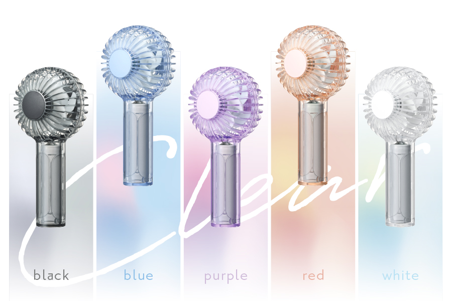 二枚羽根大風量クリアハンディファン FSA-54B｜e-doshisha.com｜株式