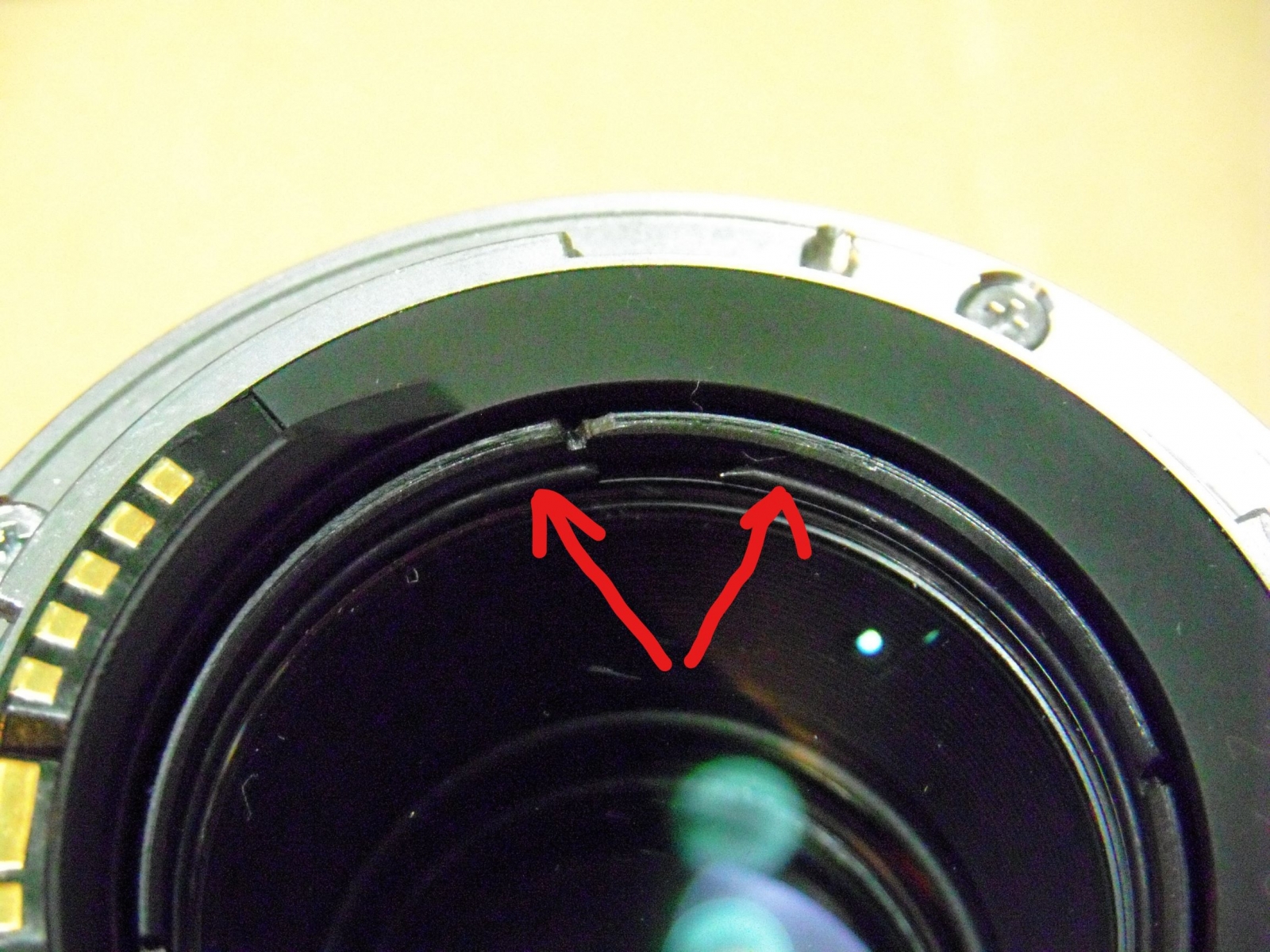 CANON MACRO LENS EF 100mm F2.8 ジャンクレンズ分解修理: ねこの空中散歩