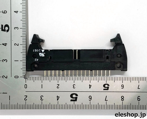 フラットケーブルコネクタ 34ピン ショートロック付き □限定特価品