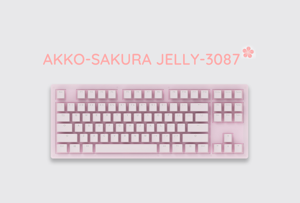Sakura Jelly 3087 RGB | Akko Official Global Site