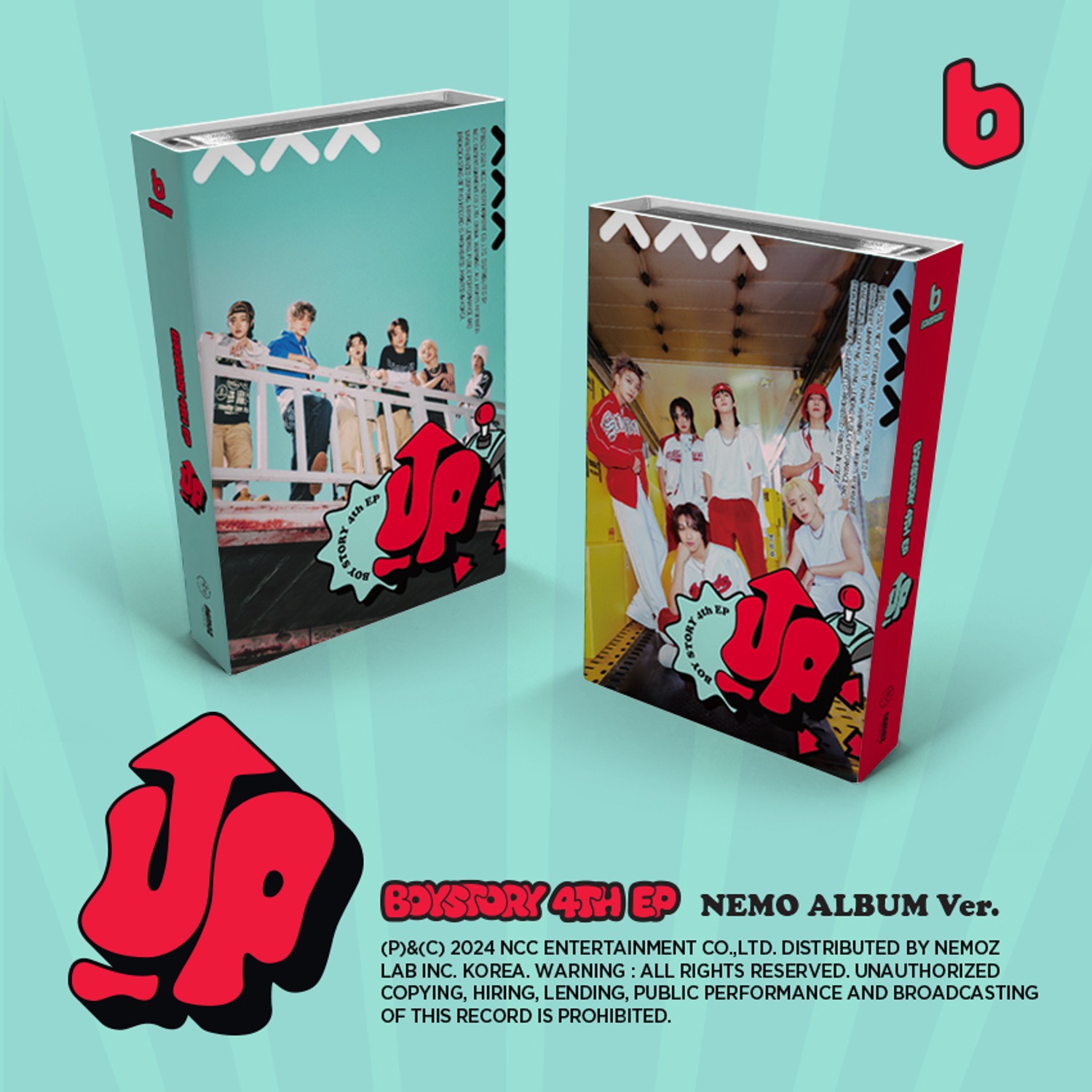 BOY STORY 4th EP Album [UP] Global Edition (SET) | Nemoz Shop