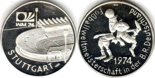 FIFA World Cup 1974 (Stuttgart) - Federal Republic of Germany