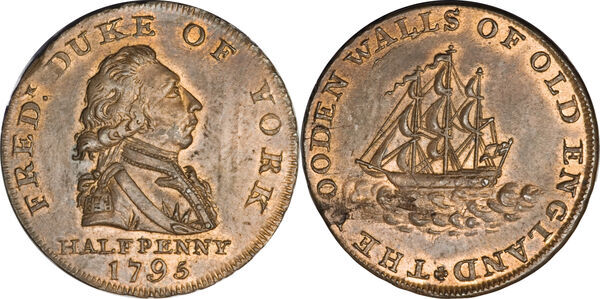 ½ Penny (Middlesex - National Series / Duke of York) - United