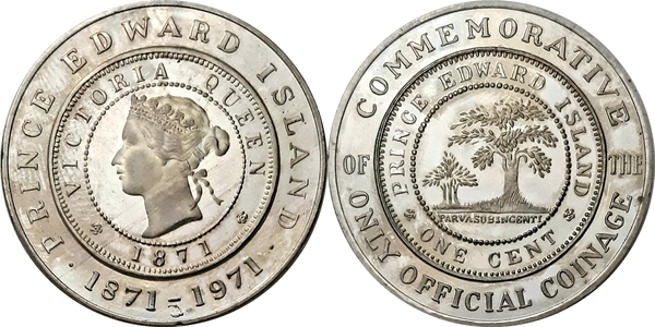 Token - Prince Edward Island One Cent Commemorative - Canada – Numista