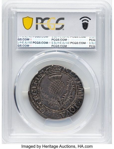 1 Thistle Merk - James VI (8th Coinage) - Scotland – Numista