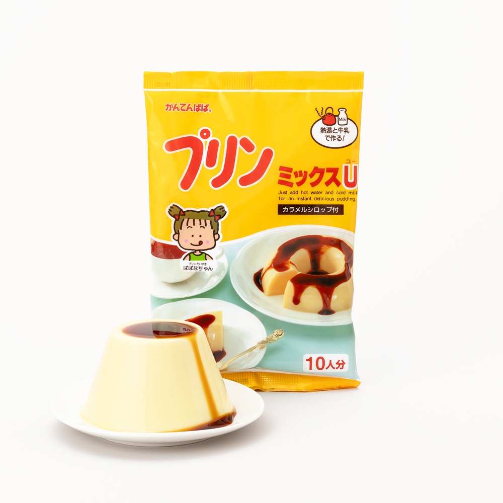 寒天の専門店】プリンミックスU(1袋入): スイーツ_かんてんぱぱの