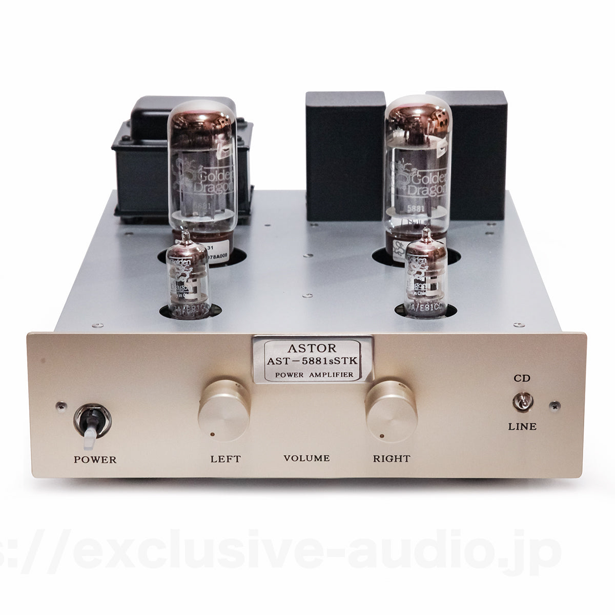 アストロ電子 AST-5881sSTK｜入門者向け 真空管ステレオアンプ – ExAUDIO