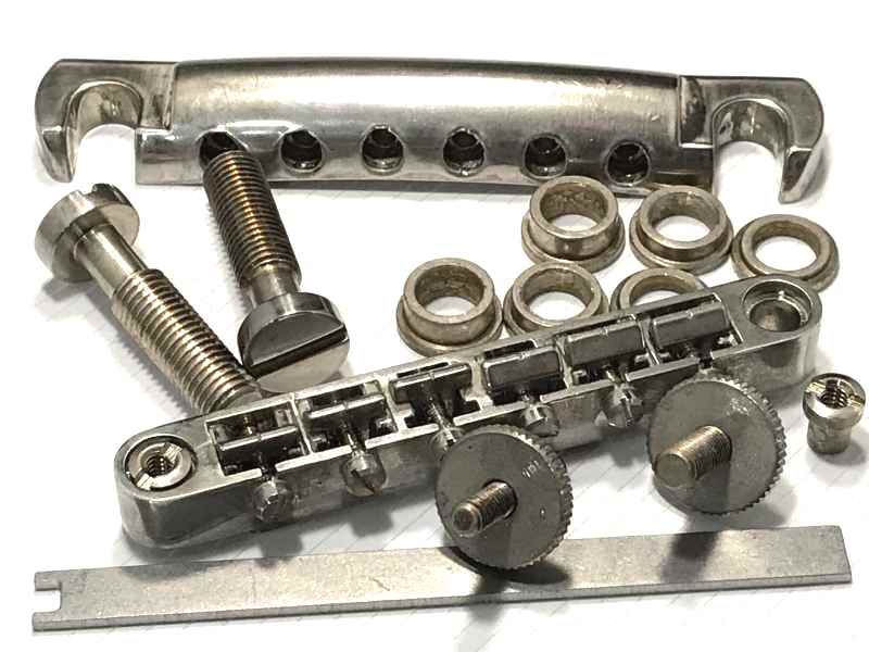 Order #6046 MASTER KIT “EZ” USA/ABR-1 Aged Nickel | Buy Guitar Parts