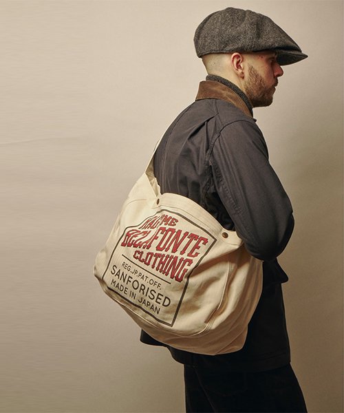 BELAFONTE ( ベラフォンテ ) - RAGTIME HERRINGBONE NEWSPAPER BAG