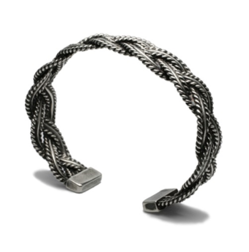 JAM HOME MADE ( ジャムホームメイド) - NUMBER(N)INE BRAIDING BANGLE