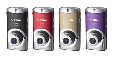 コンパクトデジタルカメラ】デジタルカメラIXY DIGITAL L3機種仕様