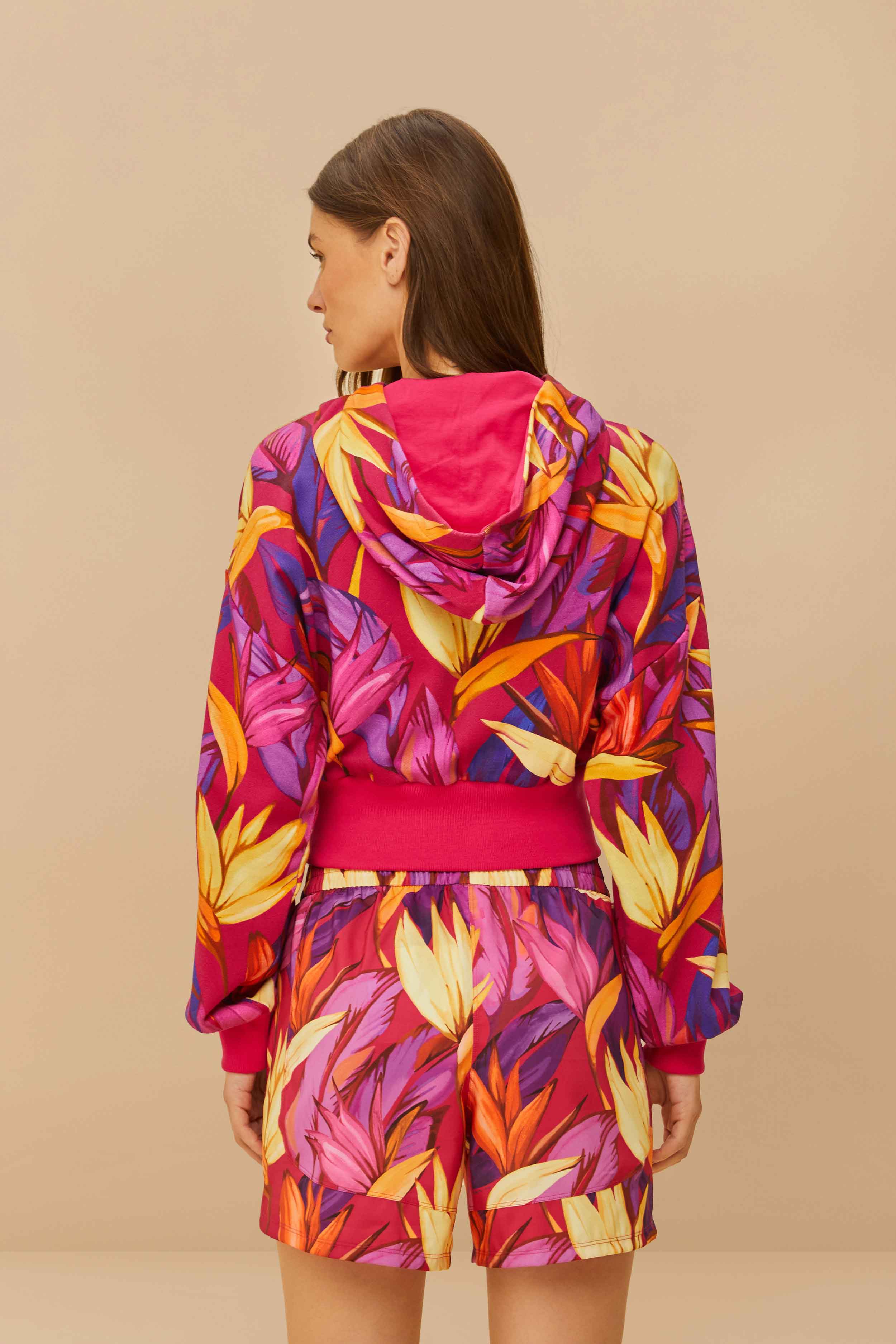 Adidas Birds Of Paradise Bold Pink Jacket – FARM Rio