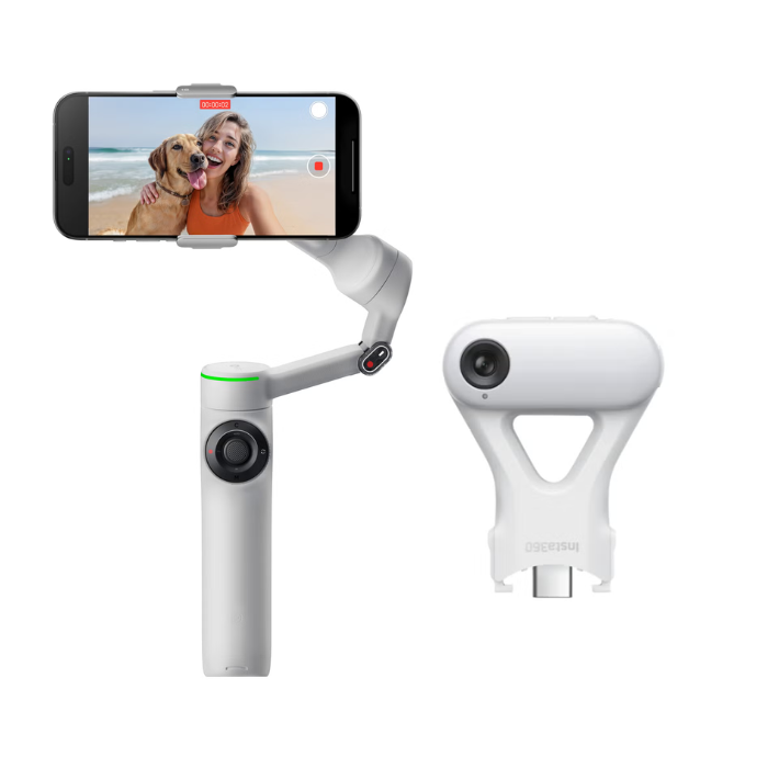 レンタル] Insta360 Flow 2 Pro AIトラッカーキット グレー - Rentio