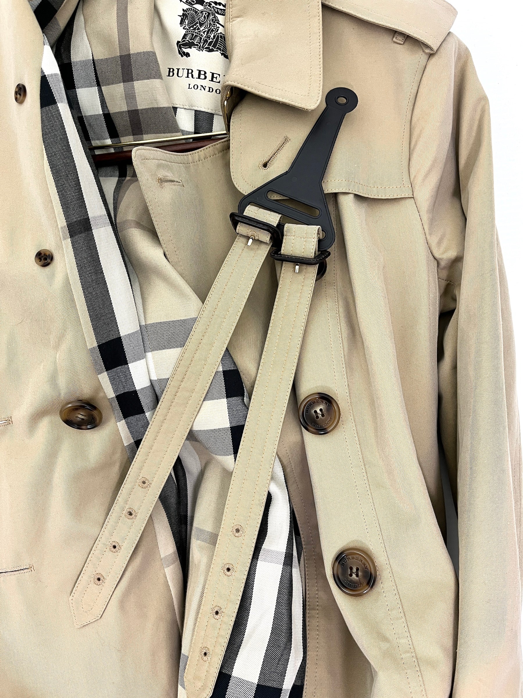 Burberry London Beige Trench Coat Jacket 40 6 – Fashion Reloved