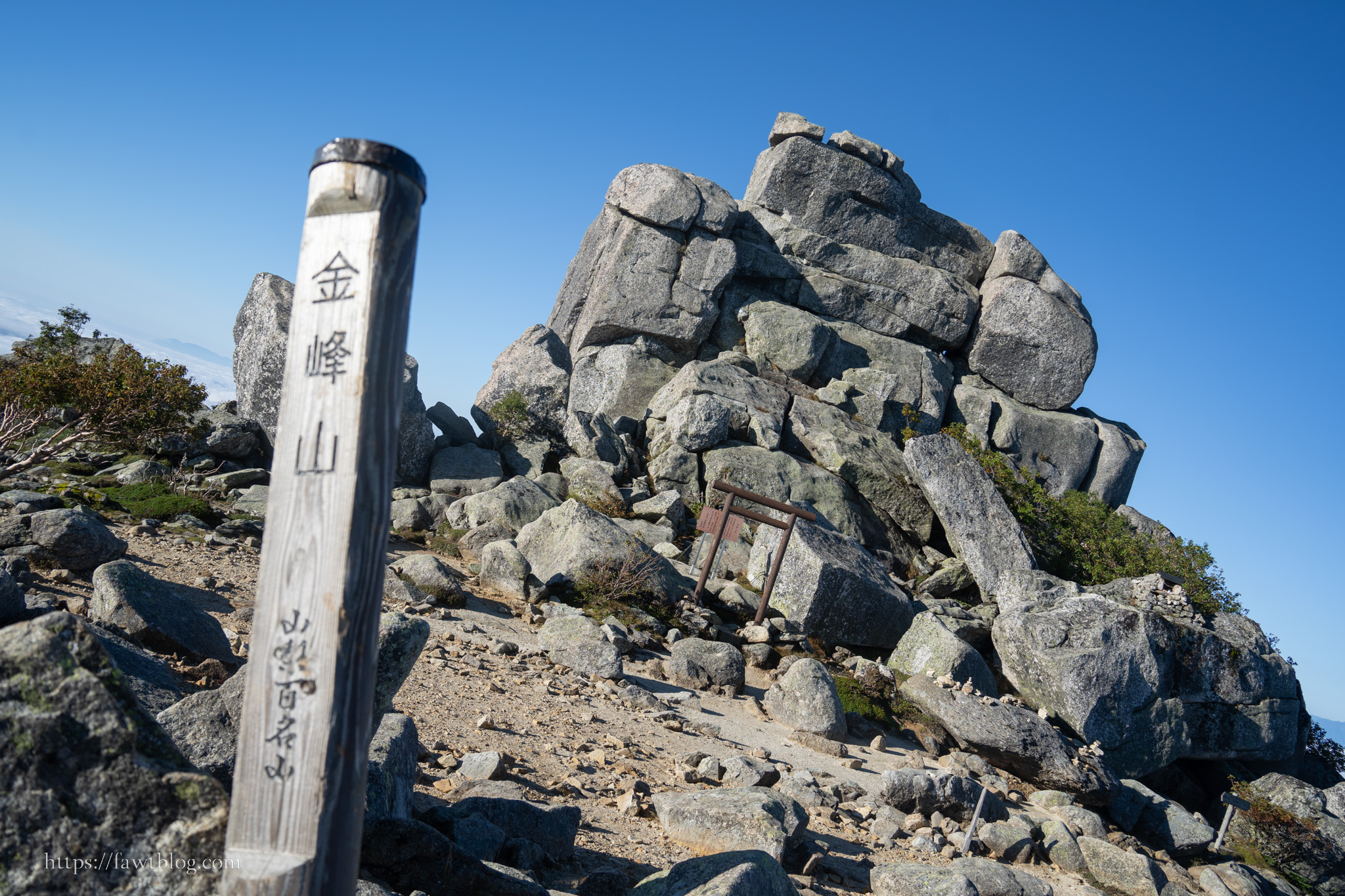 ≪38～42日目≫みずがきんぷ！ 瑞牆山・金峰山ピストン | ひのもと行脚