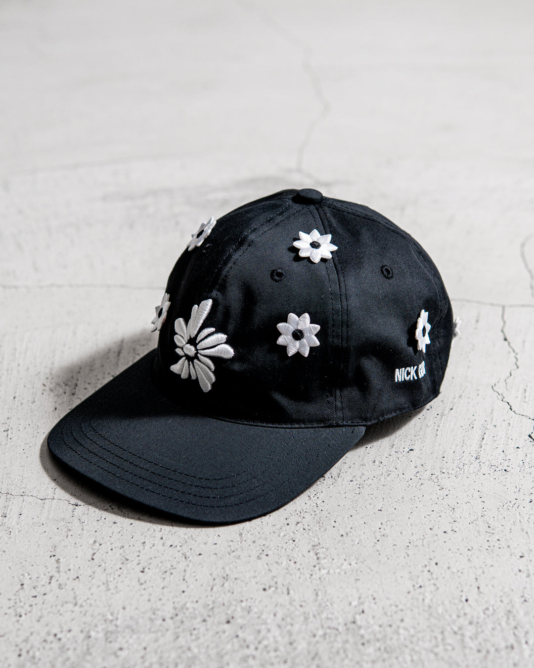通販] NICK GEAR(ニックギア) 3D Flower Logo Cap 商品ページ – fazeone