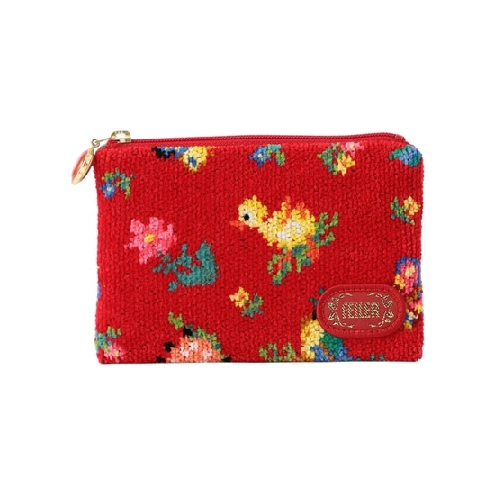 ハイジ ティッシュポーチ HE-216002（WEB限定）(レッド): FEILER