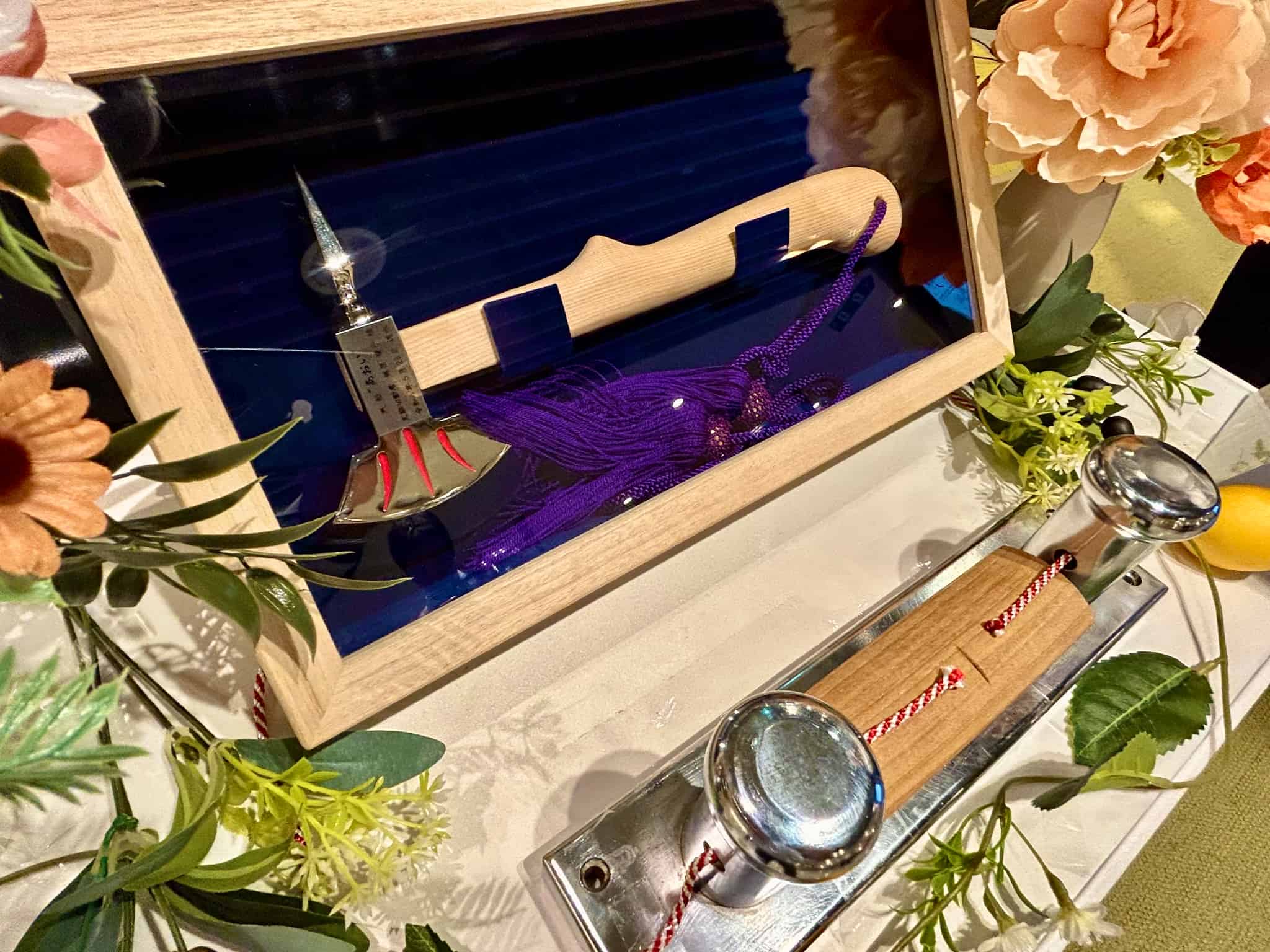 あおい就航1周年】支網切断の斧と台座を特別展示します | 『ジャンボ