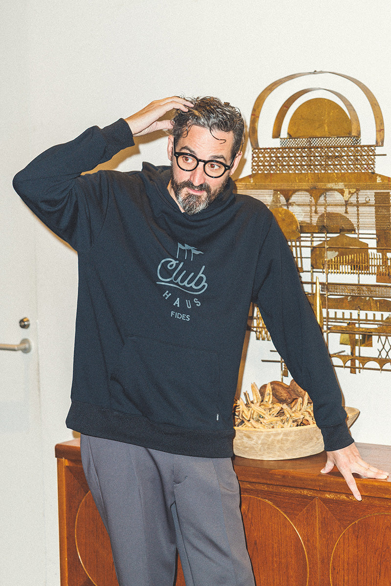 FIDES × CLUBHAUS LOGO PARKA