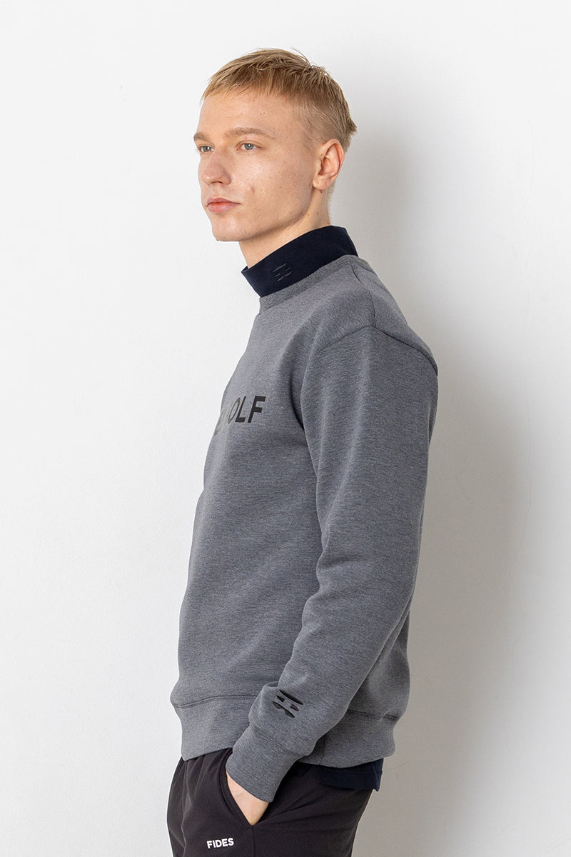 LOGO CREW NECK SWEAT – FIDES