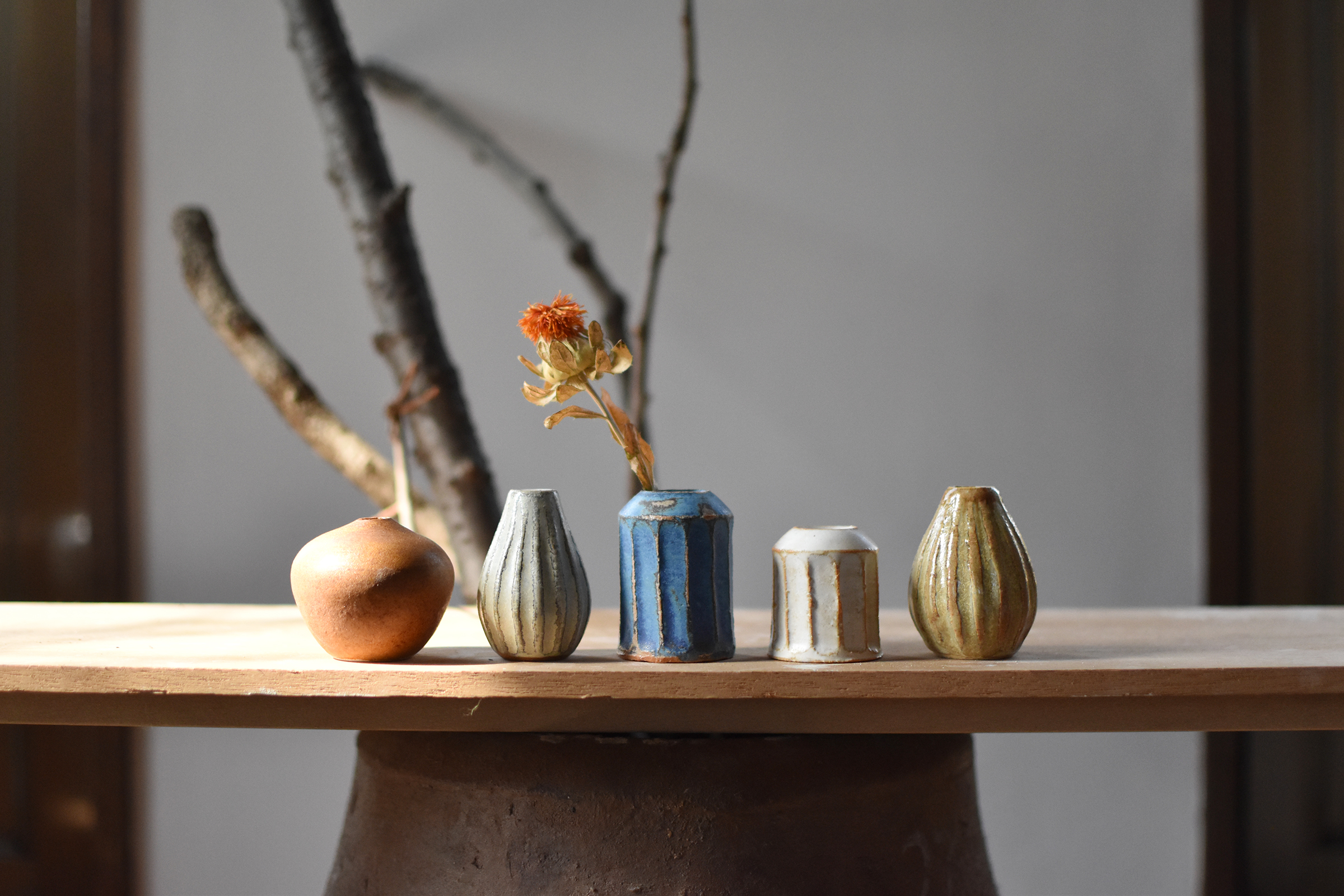 北欧フィーカ｜デンマークと花の器。セラミックアーティスト、Aya