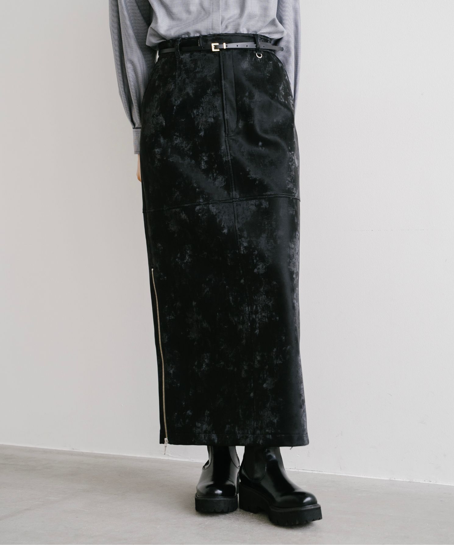 合成皮革タイトスカート｜Stola.（ストラ）公式通販サイト