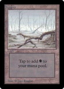 B/Light)《沼/Swamp》[LEB] 土地 | 日本最大級 MTG通販サイト「晴れる屋」