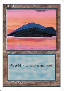 C)《島/Island》[4ED] 土地 | 日本最大級 MTG通販サイト「晴れる屋」