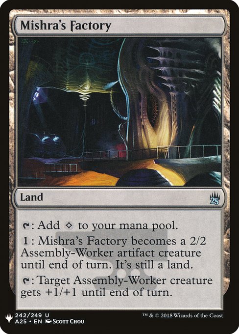 ミシュラの工廠/Mishra's Factory》[EvT] 土地U | 日本最大級 MTG通販