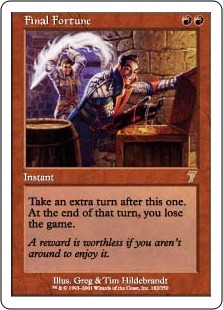 Foil】《最後の賭け/Final Fortune》[7ED] 赤R | 日本最大級 MTG通販