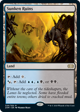 326)《沈んだ廃墟/Sunken Ruins》[2XM] 土地R | 日本最大級 MTG通販