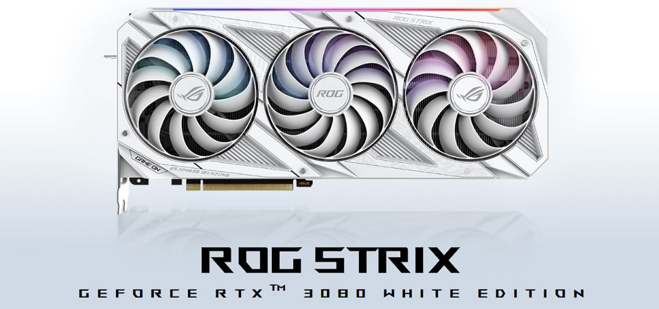 Buy ASUS ROG Strix GeForce RTX 3080 OC White 10GB [ROG-STRIX